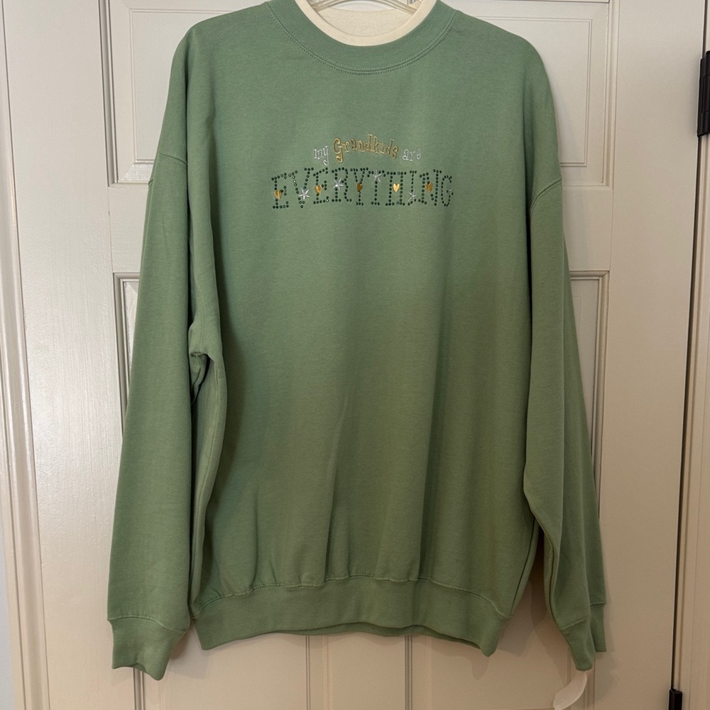 Green Crewneck Sweatshirt